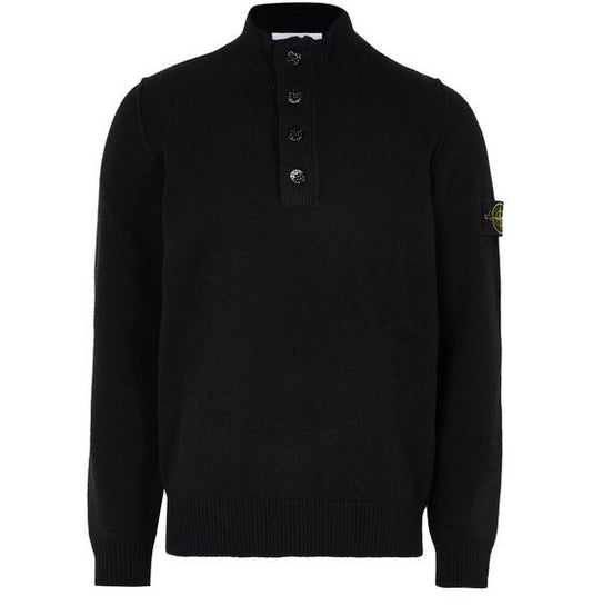STONE ISLAND Logo patch sweater - Image 1
