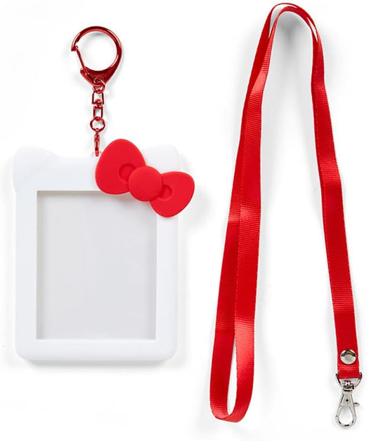 Sanrio 322431 Hello Kitty Kitty Hello Kitty Card Holder with Frame 4.3 x 3.5 x 0.3 inches (10.9 x 8.8 x 0.8 cm) Character