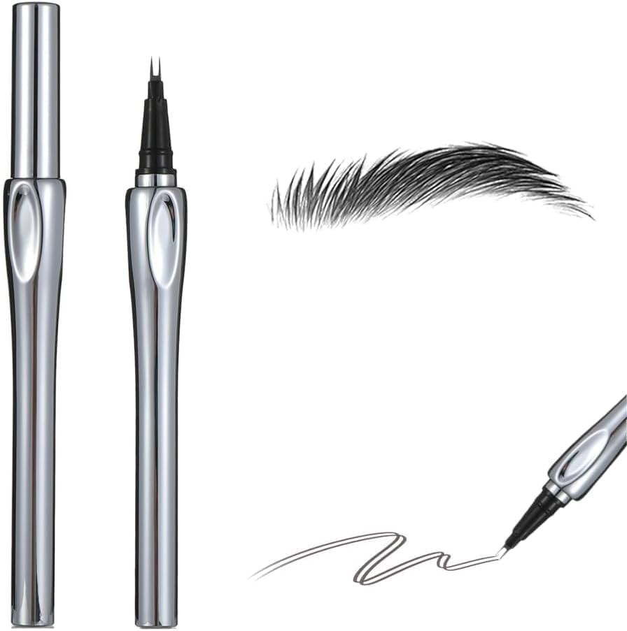 [Eyebrow Black Technology] Waterproof Bifurcal Eyebrow Pencil | Ultra Fine Eyebrow Pencil | Long Lasting Waterproof and Sweatproof | Natural Eyebrow Finish that Won't Fall Off | Permanent Eyebrow