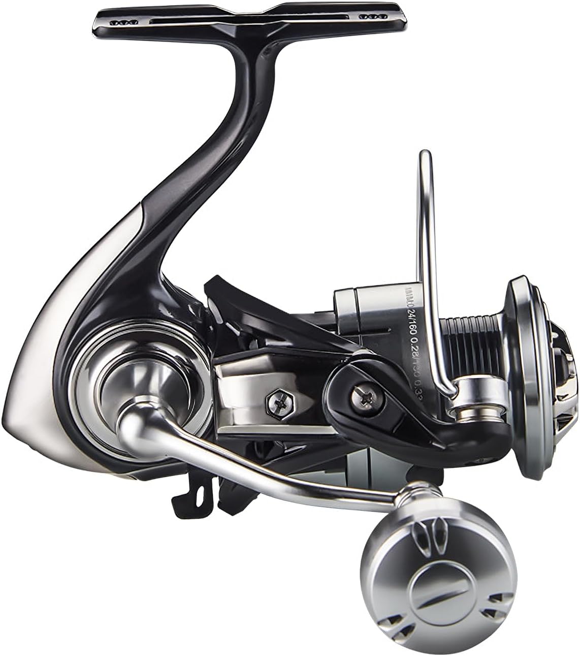 Spinning Reel, Saltwater Fishing, Freshwater Fishing, Far Toss Fishing, Deep Groove Aluminum Spool, 2000 to 7000 No