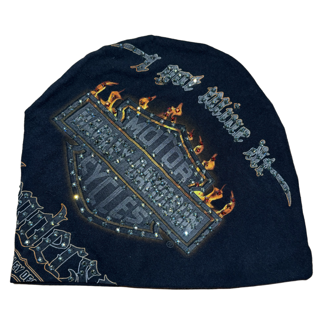 BOSSI 'I GOT MINE' RHINESTONE BEANIE