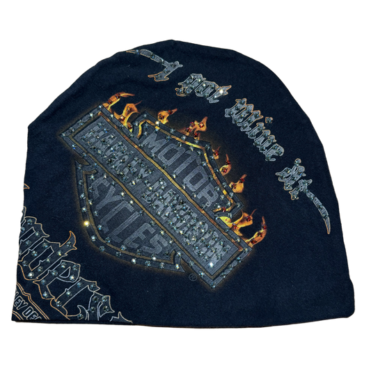 BOSSI 'I GOT MINE' RHINESTONE BEANIE