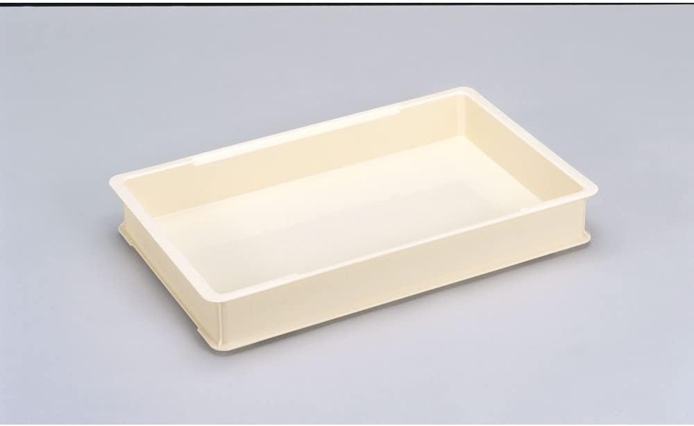 Tombow Storage Container, 4.8 fl oz (12.6 L), Made in Japan, Main Body, For Mochi, Ivory, Food Container, Shinki Synthetic, Large