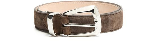 KHAITE Benny belt in suede - Image 1