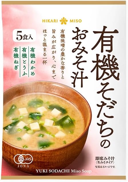 Hikari Miso Organic Sodachi Miso Soup, 5 Servings