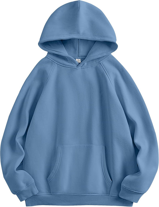 ANRABESS - Sudaderas con capucha para mujer, sobre talla, de vellón de manga larga, modelo de 2024, para otoño