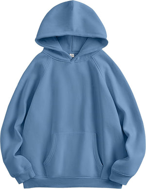 ANRABESS - Sudaderas con capucha para mujer, sobre talla, de vellón de manga larga, modelo de 2024, para otoño