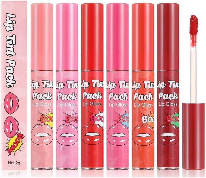 Removable moisturizing lip mask, lip gloss, removable lip stain, liquid lipstick, not easy to fade, easy to color, suitable for beginners, 24 hours waterproof, unique effect(05#)