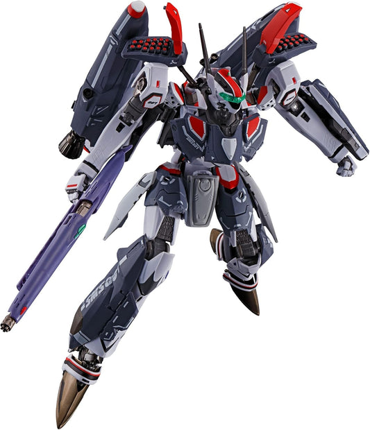 BANDAI SPIRITS DX Chogokin Macross F VF-25F Super Messiah Valkyrie (Alto Saotome) Revival Ver. Approx. 13.4 inches (340 mm), ABS & Die Cast & PVC Painted Action Figure
