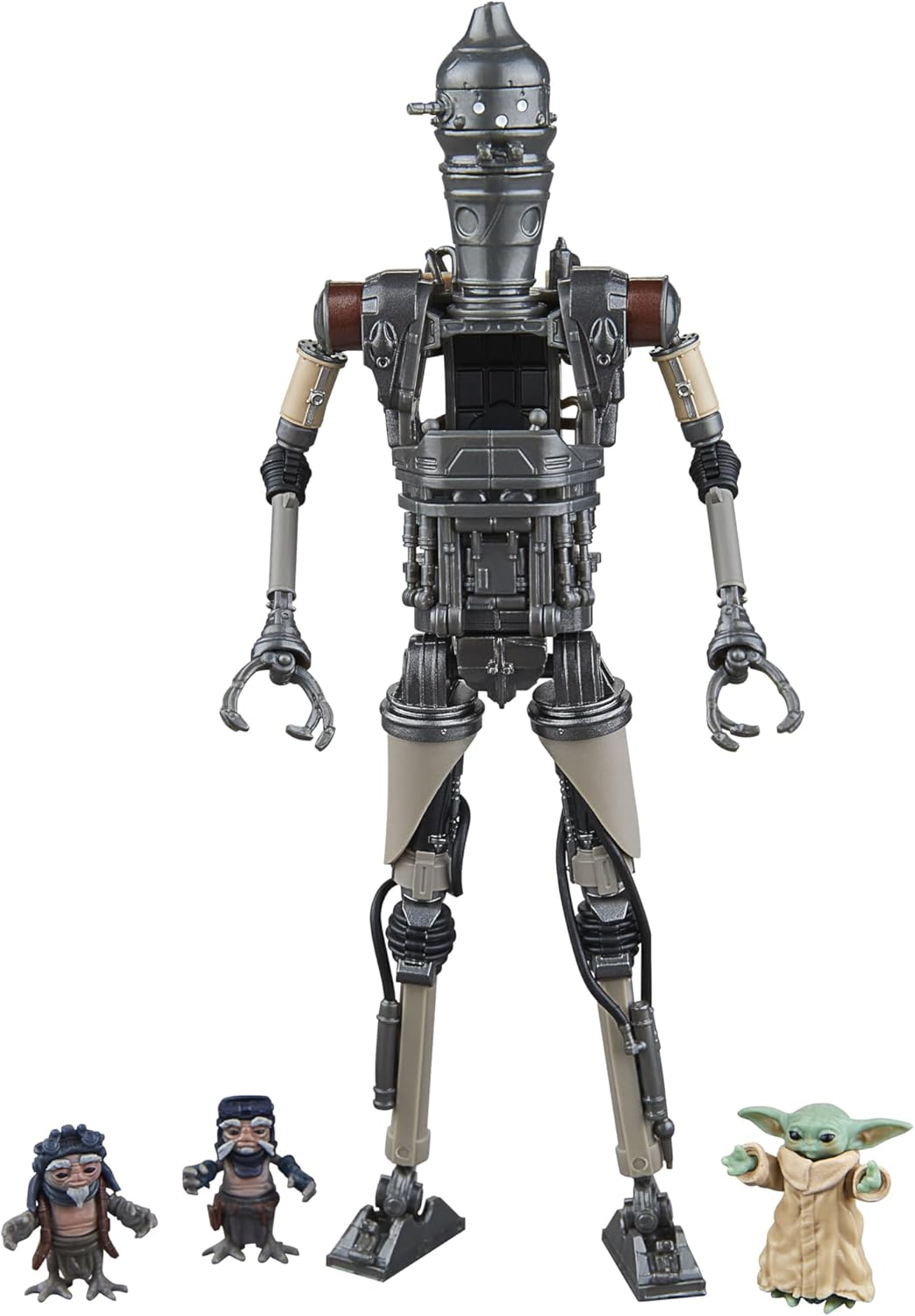 Hasbro Star Wars Star Wars Black Series IG-12 & Groogoo, Star Wars: Mandalorian Collectible 6" Action Figures 2 Pack G0074 Authentic