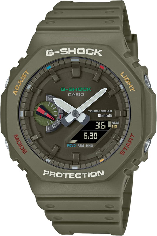 Casio GA-B2100 Wristwatch, Multi-Color, green