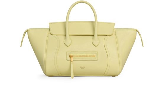 CELINE Small new luggage in supple shiny lambskin - Image 1