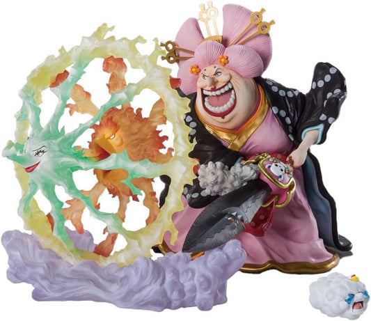 Figuarts Zero One Piece (Super Fierce Battle), Charlotte Rinling - Oiran Oryan Orin, Onigashima Monster Decisive Battle, Approx. 12.2 inches (310 mm), ABS & PVC, Pre-painted Complete Figure