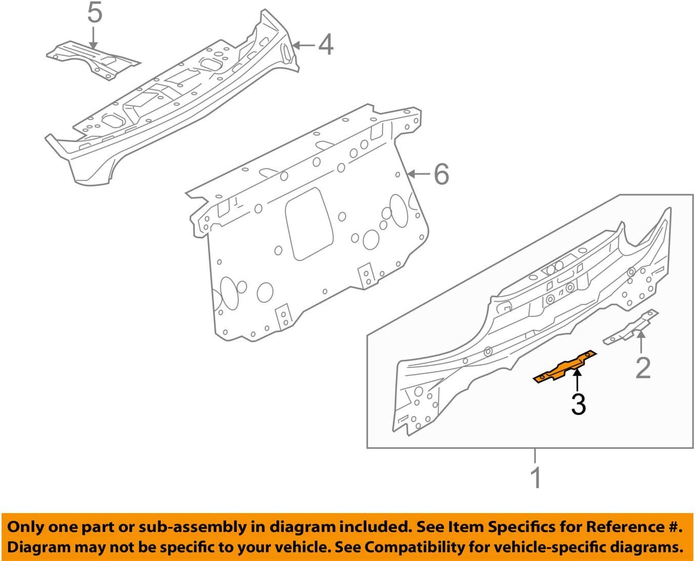 NISSAN Genuine Part Bracket Rear