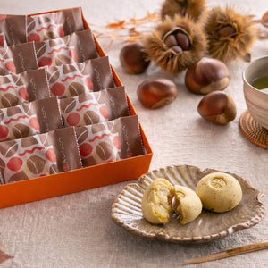 Year-end Gift, New Year's Gift, Gift, Roasted Chestnut Kinton, Kurikoron, 10 Pieces, Chestnuts, Sweets, Chestnut Confectionery, Premium, Japanese Confectionery, Present, Gifu, Souvenir, Hand-carried