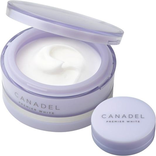 CANADEL Medicated Premium White All-in-One 2.0 oz (58 g) + 0.4 oz (10 g) Official Store Limited Set, Beauty Essence, Whitening, Tranexamic Acid, Melanin, Inhibitors, Stains Quasi-Drug, Kanadel