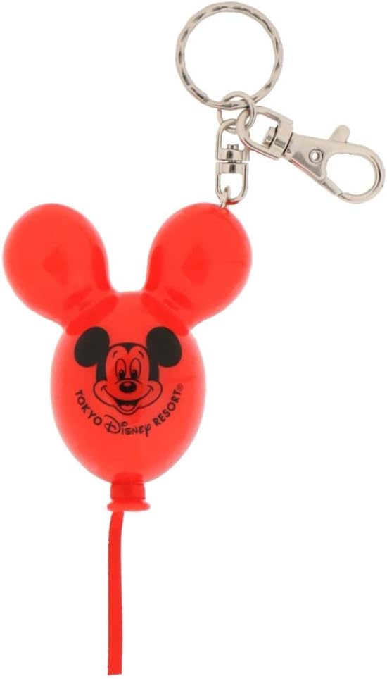 Disney Keychain Balloon, Red (Red), Balloon, Mickey Mouse Keychain, Tokyo Resort Limited