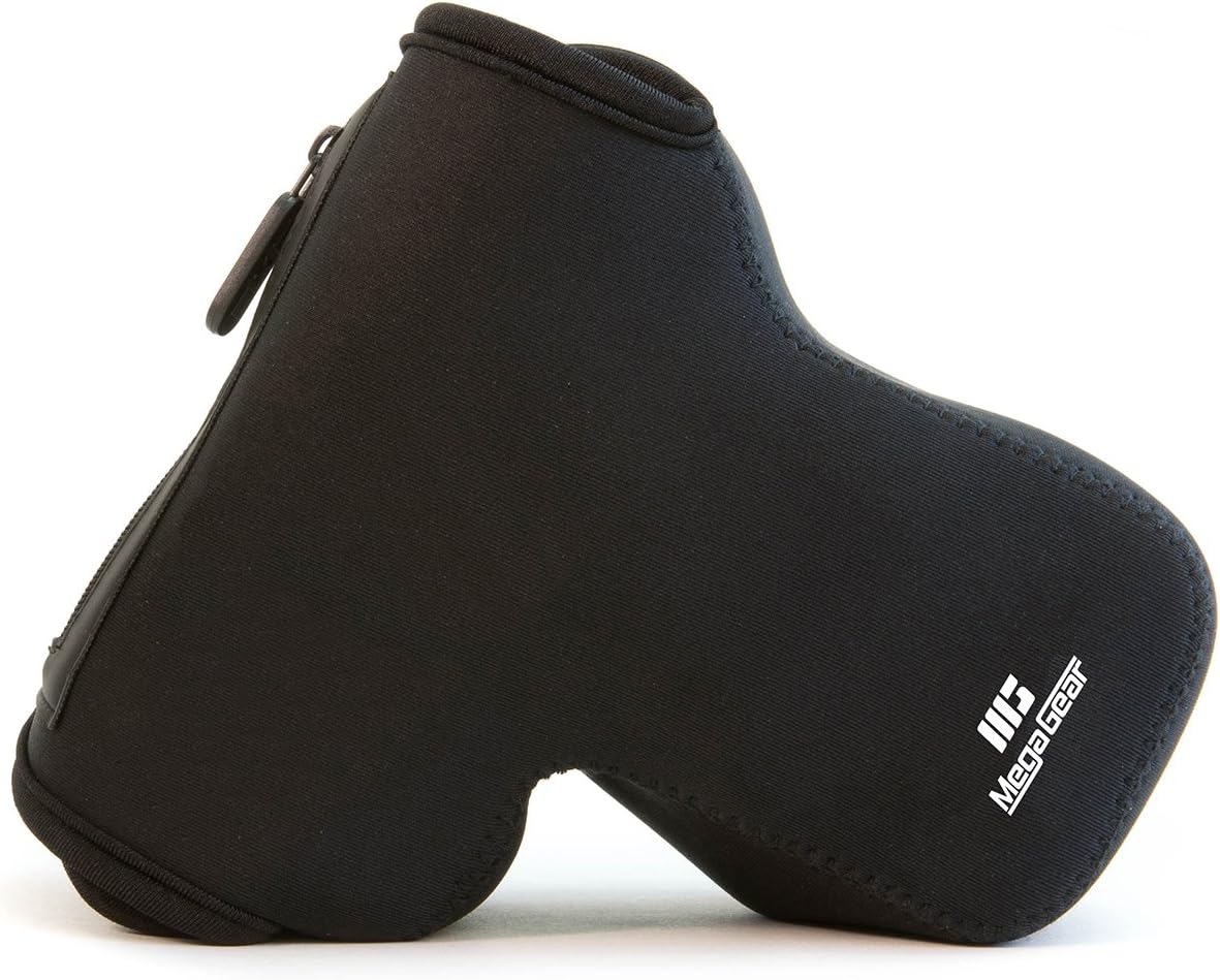 MegaGear ''超軽量' ネオプレン製カメラケース カバー プロテクター デジタル一眼レフカメラ Nikon D5600 D3200 D3300 D3100 Nikon D5300 D5500 D5200 D5100 D3400 用 (18～55mm レンズ搭載)