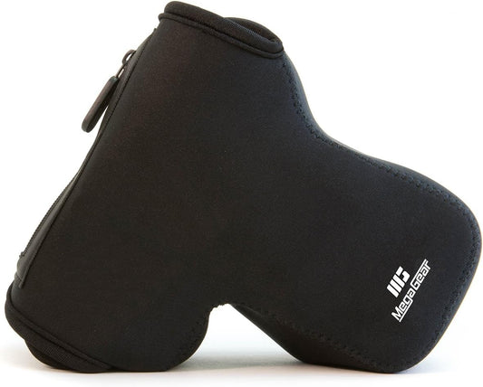 MegaGear ''超軽量' ネオプレン製カメラケース カバー プロテクター デジタル一眼レフカメラ Nikon D5600 D3200 D3300 D3100 Nikon D5300 D5500 D5200 D5100 D3400 用 (18～55mm レンズ搭載)