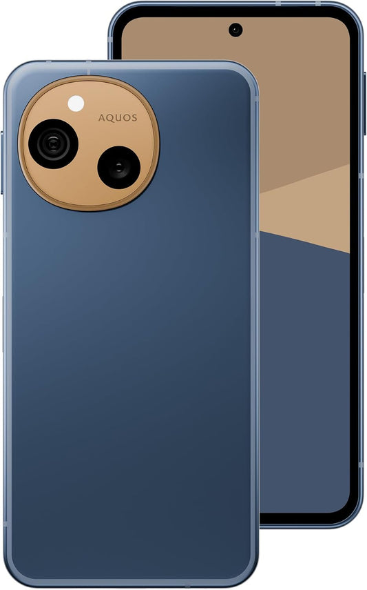 AQUOS sense10 6.1 inches (15.5 cm) 6GB/128GB Denim Navy SIM Free Smartphone SH-M33A-A