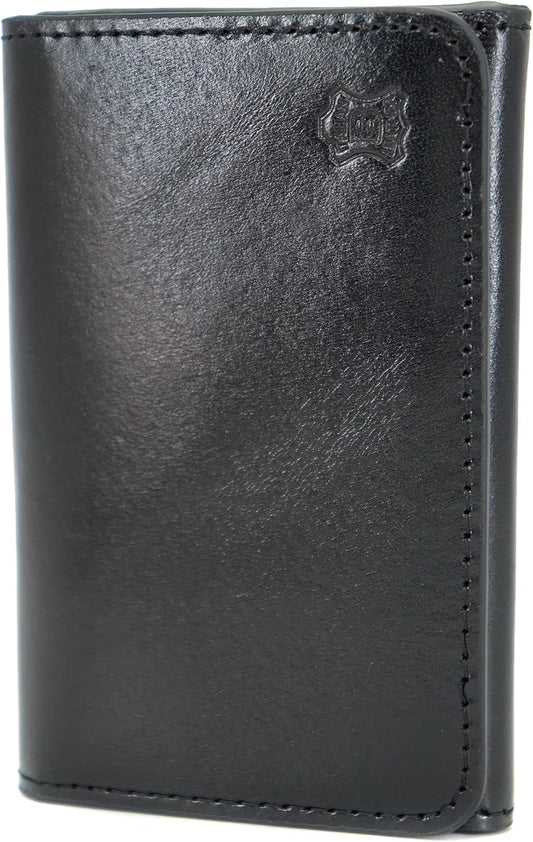 Belkutt Premium Italian Leather Business Card Holder, Genuine Leather, Vegetable Tanned