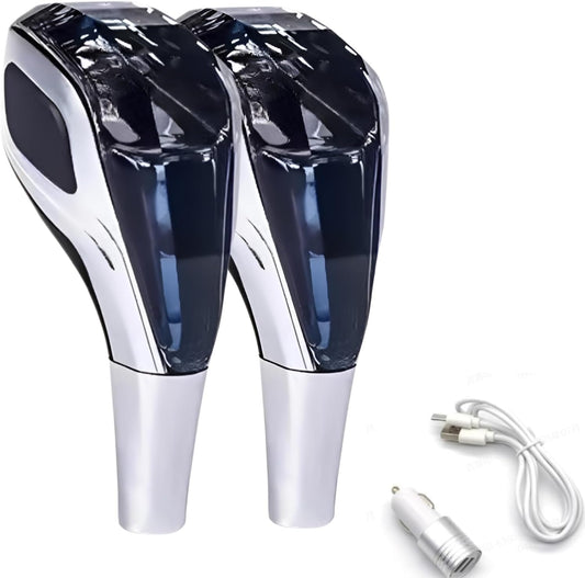 Toyota Shift Gear LED Shift Knob, Illumination, Touch Sensor, Gearstick Shift Knob, 7 Colors Auto Changing, Car Compatible, Auto Lighting, IP67 Waterproof, Fingerprint-Resistant Crystal Design