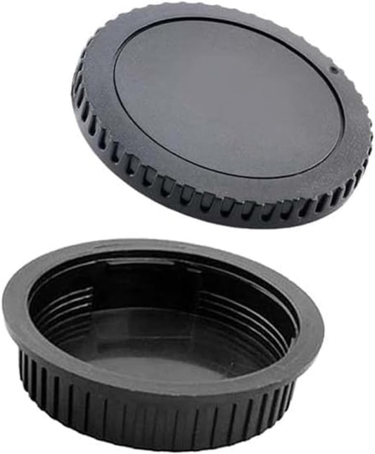 wumio Lens Rear Cap Body Cap Set of 2 EOS EF EF-S Canon Body Front Cap Lens Dust Cap EOS Kiss Mount Cover Canon SLR