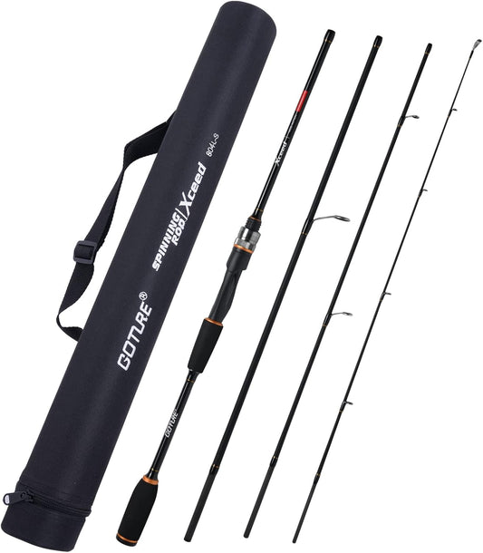 Goture Xceed Compact Egging Rod, Spinning Rod, 7 ft 10 in (2.4 m), L