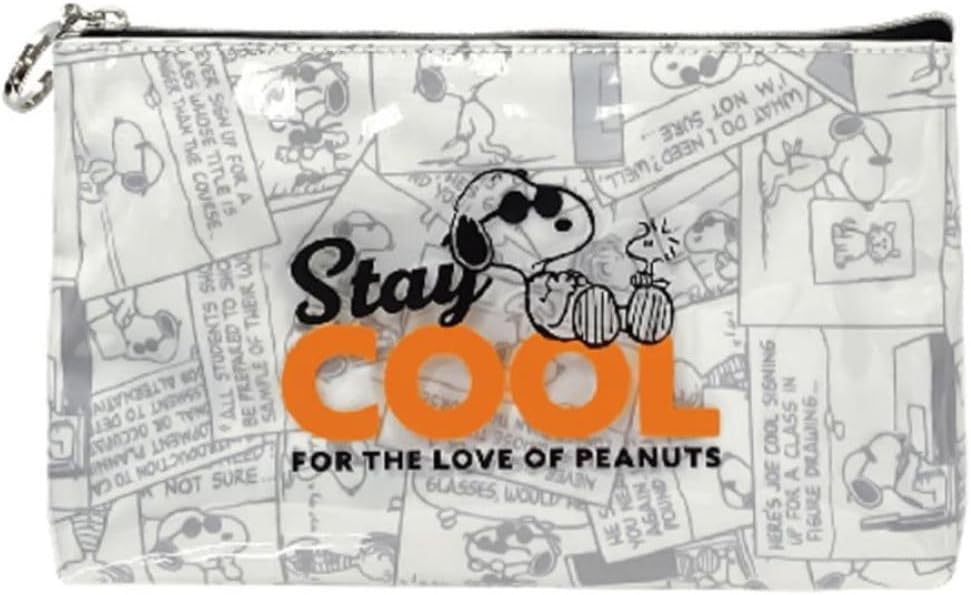 Cami 218851 Snoopy Tissue Pouch, Stay, Cool, Peanuts, Woodstock, Snoopy, Anime, Character, Pouch, Case, Storage, Makeup, Cosmetic, Miscellaneous Goods, Goods