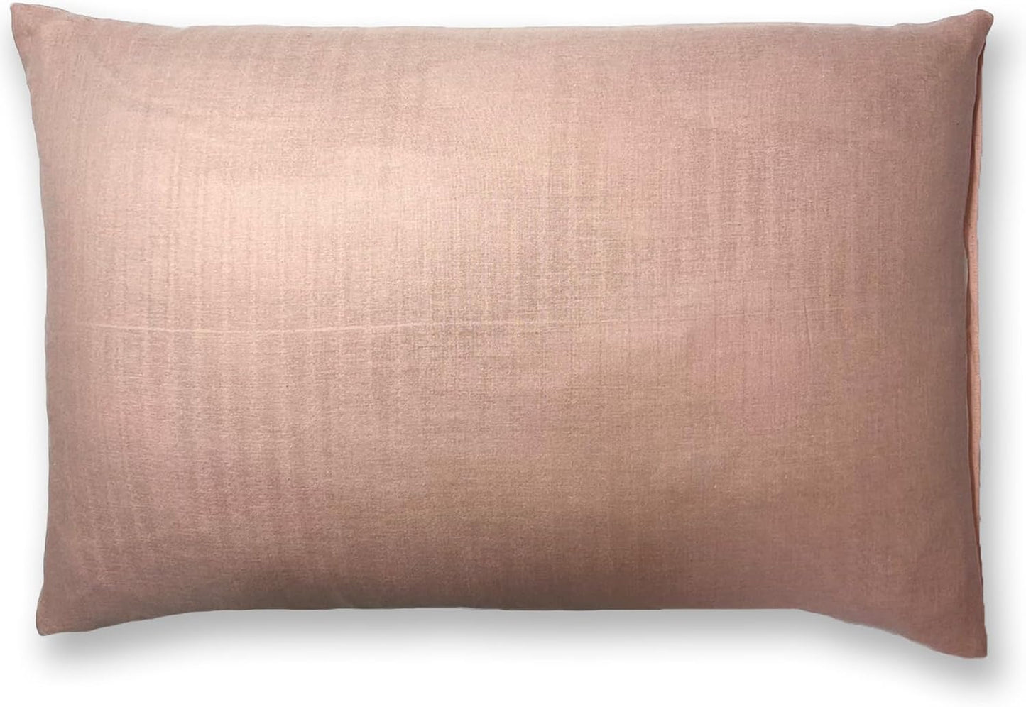 Nishihaya Buckwheat Pillow, Made in Japan, Japanese Bleaching, Organic Cotton, Pillow with Pillow Case, Buckwheat Hulls, Adjustable Height, Large, Pink