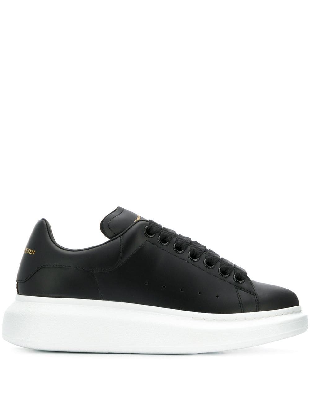 Alexander McQueen アレクサンダーMCクイーン特大のレザースニーカー - Image 1