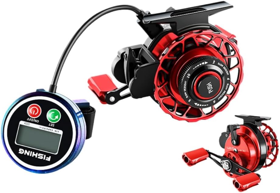 JQQJ自動リリースプロ仕様スピニングフィッシングリール ライトラフトフィッシングリール 自動散布ラインフライフィッシングリール 防水設計 左/右手引きラインリール 釣り用 マグネットブレーキ プロ 筏 チヌ 氷 磯 淡水・海水両用