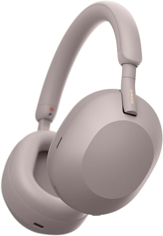 Sony Wireless Noise Cancelling Stereo Headphones WH-1000XM5: Improved Noise-Cancelling Performance/ Alexa Built-In / Improved Calling Performance/ Soft-Fit Leather for Superior Sound