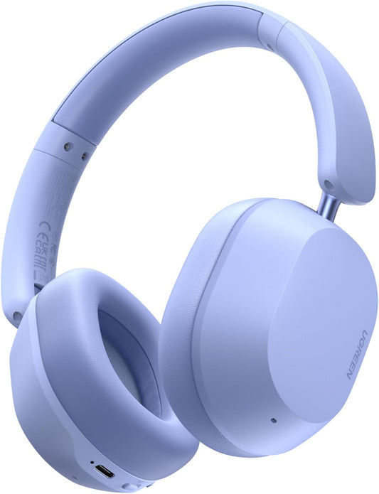 UGREEN Bluetooth Wireless Headphones, Ultra Noise Cancelling, LDAC High Resolution Sound Quality, Bluetooth 5.4, Wired/Wireless, Up to 75 Hours of Music Playback, Multi-Point Compatible, External