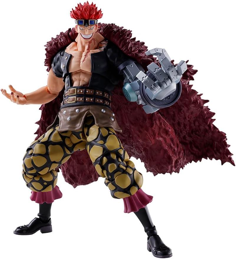 S.H. Figuarts ONE PIECE Eustace Kid - Onigashima Invasion - Approx. 7.1 inches (180 mm), PVC & ABS Pre-painted Action Figure