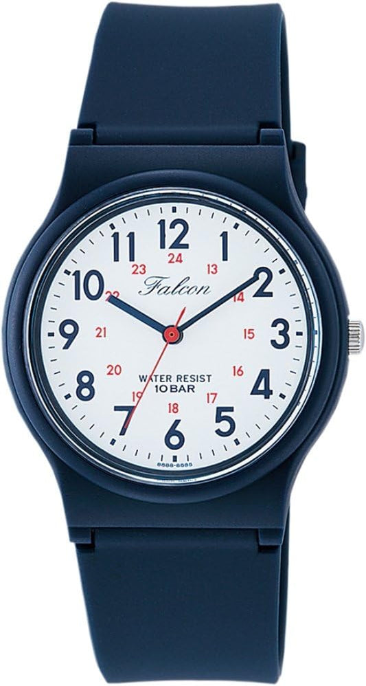 Citizen Q&Q VP46 Series 1 Analog Waterproof Wristwatch with Urethane Strap, navy