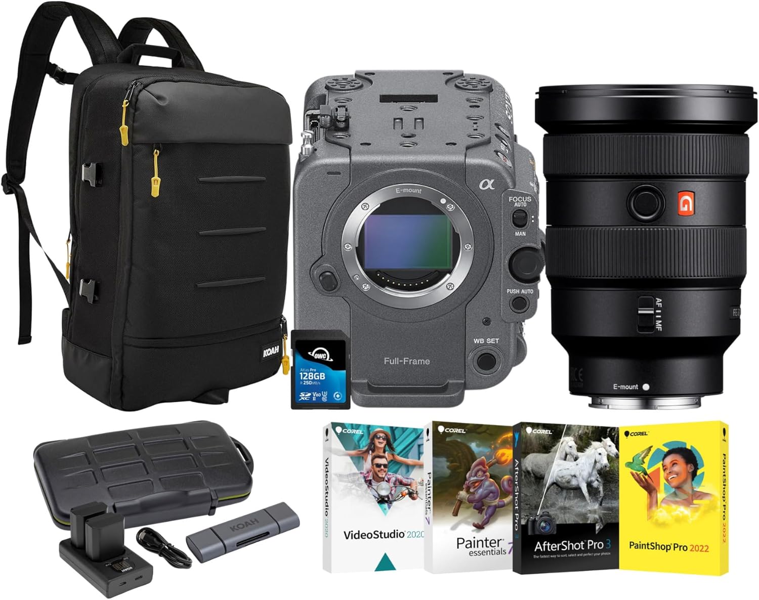 Sony FX6 フルフレームシネマカメラ 16-35mm f/2.8 GMレンズバンドル