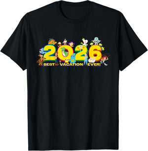Disney y Pixar Toy Story Trip Best Vacation Ever 2026 Camiseta