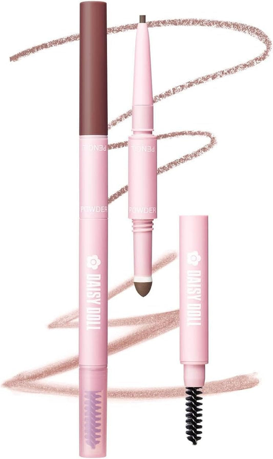 DAISY DOLL by MARY QUANT Brow Liner BR-03 Pink Brown 0.4 g Pencil x Powder x Brush 3-Way