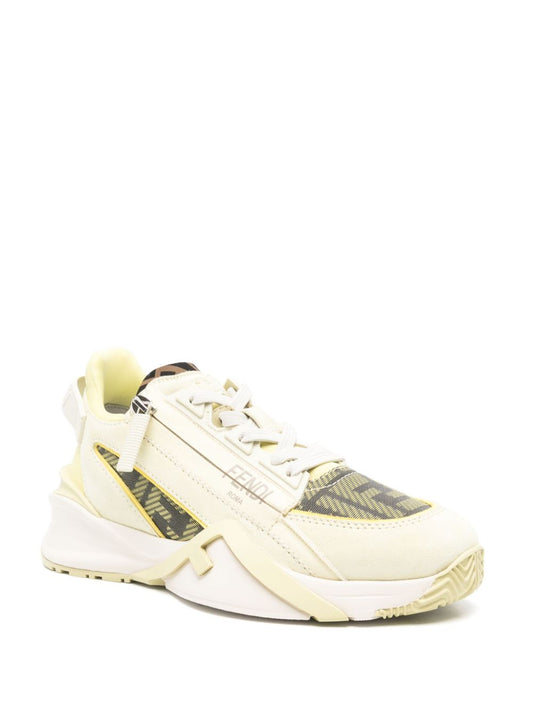 Fendi フェンディフェンディフローレザースニーカー - Image 1