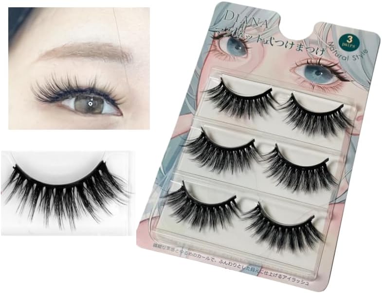 DIANA Magnetic False Eyelashes *Magnetic Eyelashes Sold Separately *DIANA Magnetic False Eyelashes, Magnetic False Eyelashes, Magnetic Eyelashes, Eyelashes, Repeated Usage, Reusable, False Eyelashes,