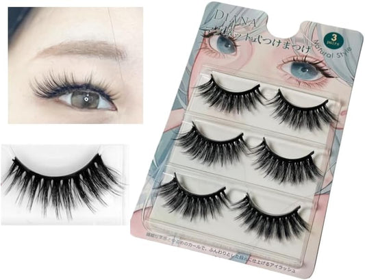 DIANA Magnetic False Eyelashes *Magnetic Eyelashes Sold Separately *DIANA Magnetic False Eyelashes, Magnetic False Eyelashes, Magnetic Eyelashes, Eyelashes, Repeated Usage, Reusable, False Eyelashes,