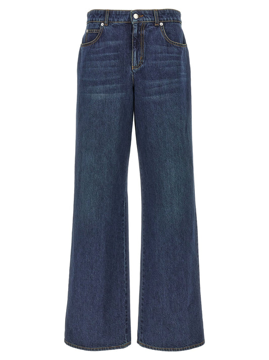 Alexander Mcqueen アレクサンダーマックイーンデニムジーンズ - Image 1