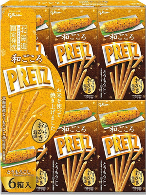 Pretz Glico WAGOKORO Pretz Hokkaido Limited Release 24.5g x 6 Boxes