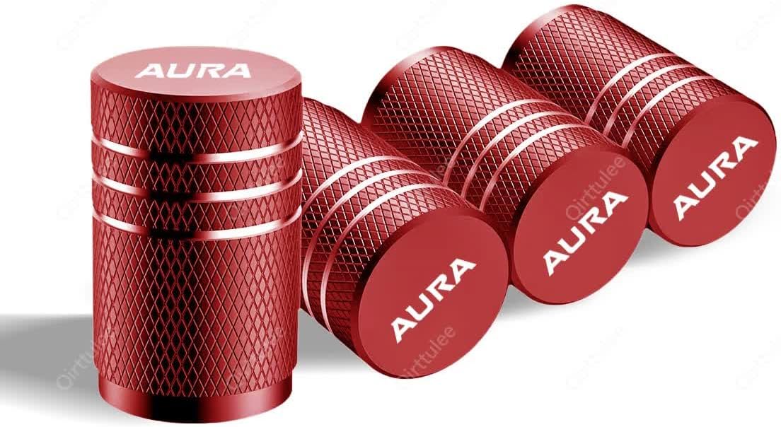 Aura Air Valve Cap, Car Tire Valve Cap, For Nissan Aura All Series, Aluminum, Durable, Waterproof, Dustproof, Corrosion Resistant, For Cars, Motorcycles, Motorcycles, Refurbished Parts, Valve Cover,