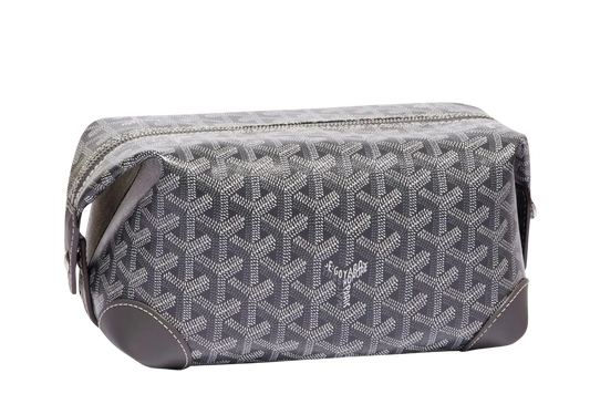GOYARD 'GREY' BOWLING 25 TOILETRY BAG