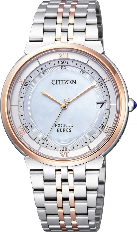 Citizen CB3024-52W EXCEED EUROS Series Pair Men's Wristwatch