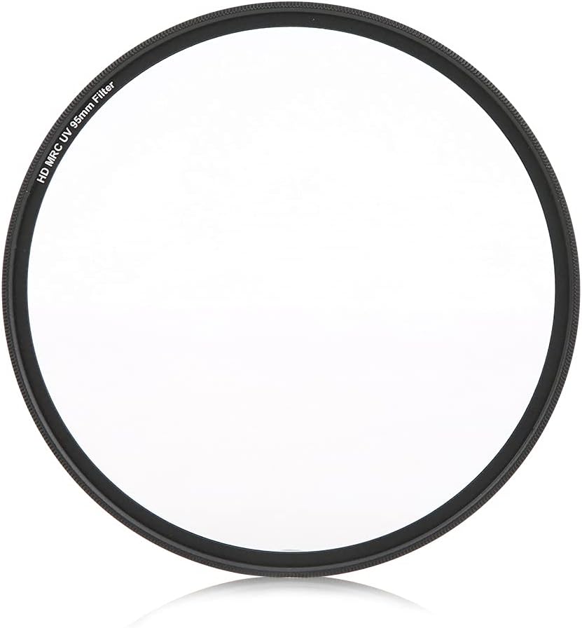 Vbestlife 95mm MC UV Lens Filter Optical Glass Lightweight Accessories for Canon Nikon SLR Cameras