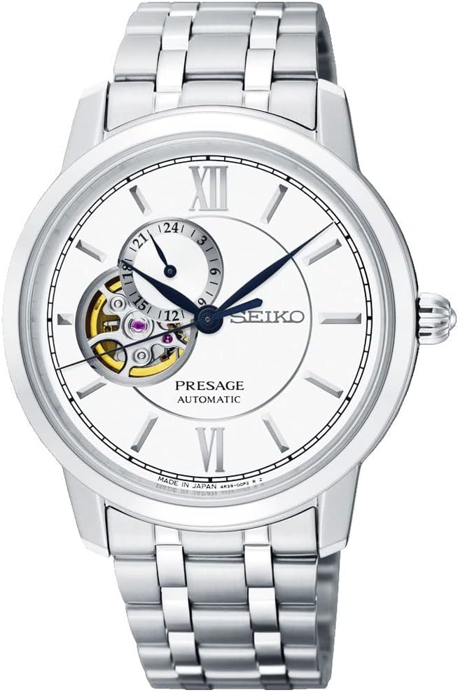 Seiko Presage Presage Automatic Men's Watch with SSA365J1 & Microfiber Cloth 5.1 x 5.1 inches (13 x 13 cm), Bracelet Type