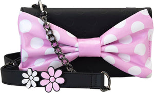 Loungefly Disney Minnie Floral Rock The Dots Shoulder Bag, Multicolored